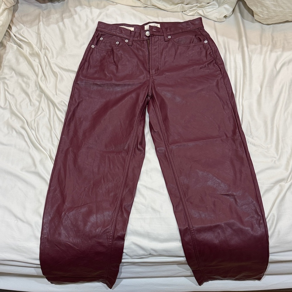 Universal Thread Burgundy Wide Leg Pants